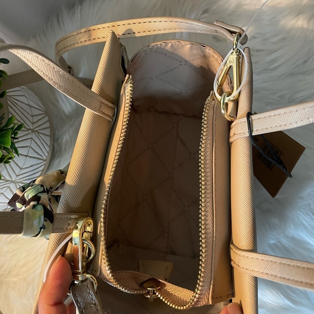 Steven Madden woman's handbag/crossbody color beige NEW - Picture 3 of 9